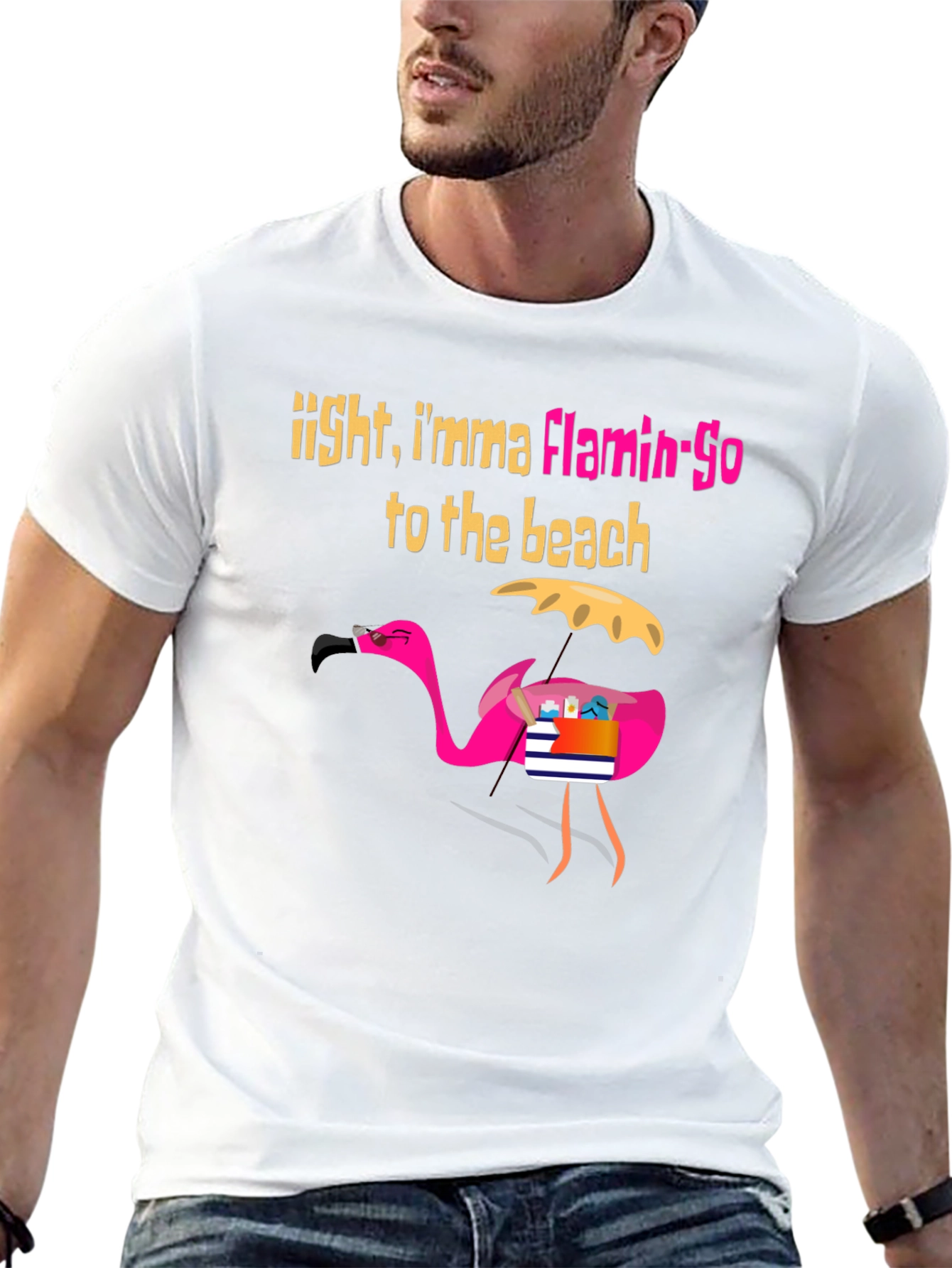 Flamingo Beach T-Shirt