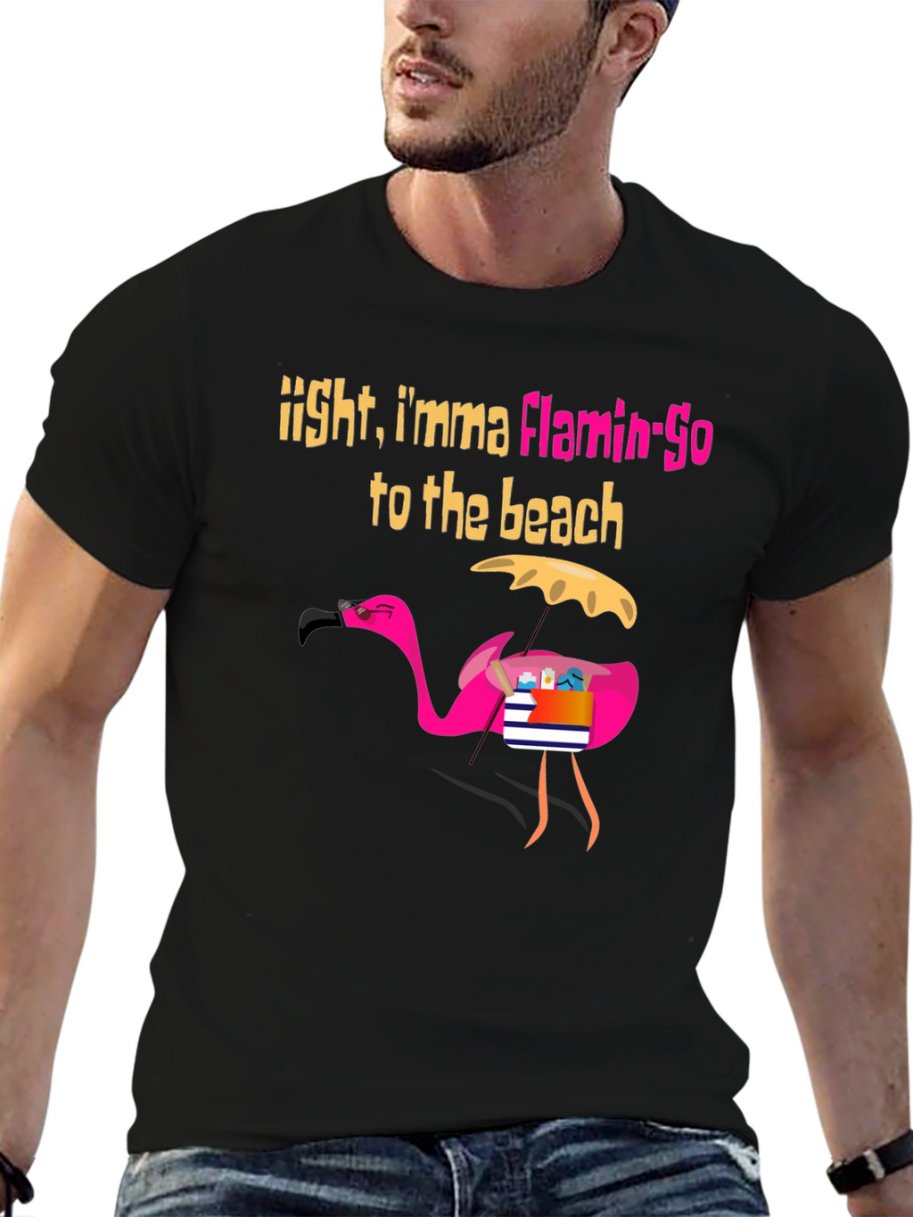 Flamingo Beach T-Shirt