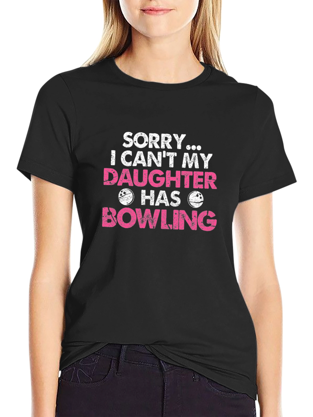 Daughter Bowling T-Shirt - Sorry I Cant