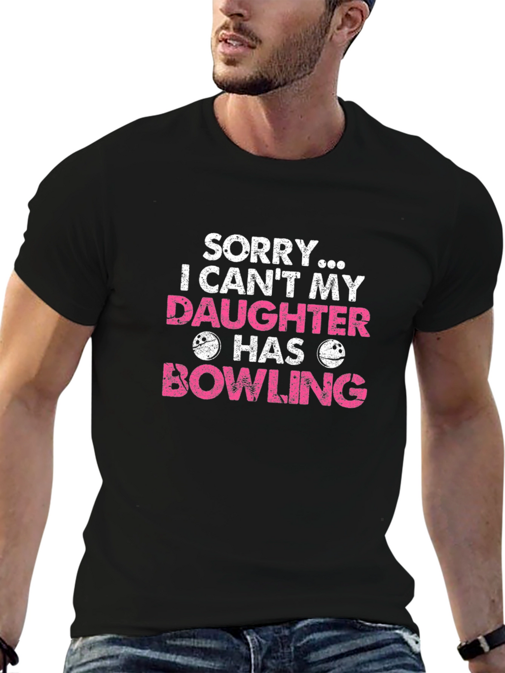 Daughter Bowling T-Shirt - Sorry I Cant