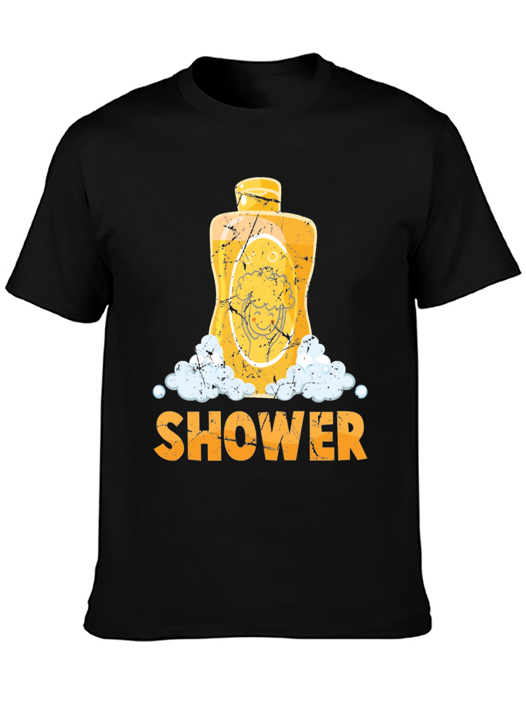 Shower Time T-Shirt - Fun Bath Design