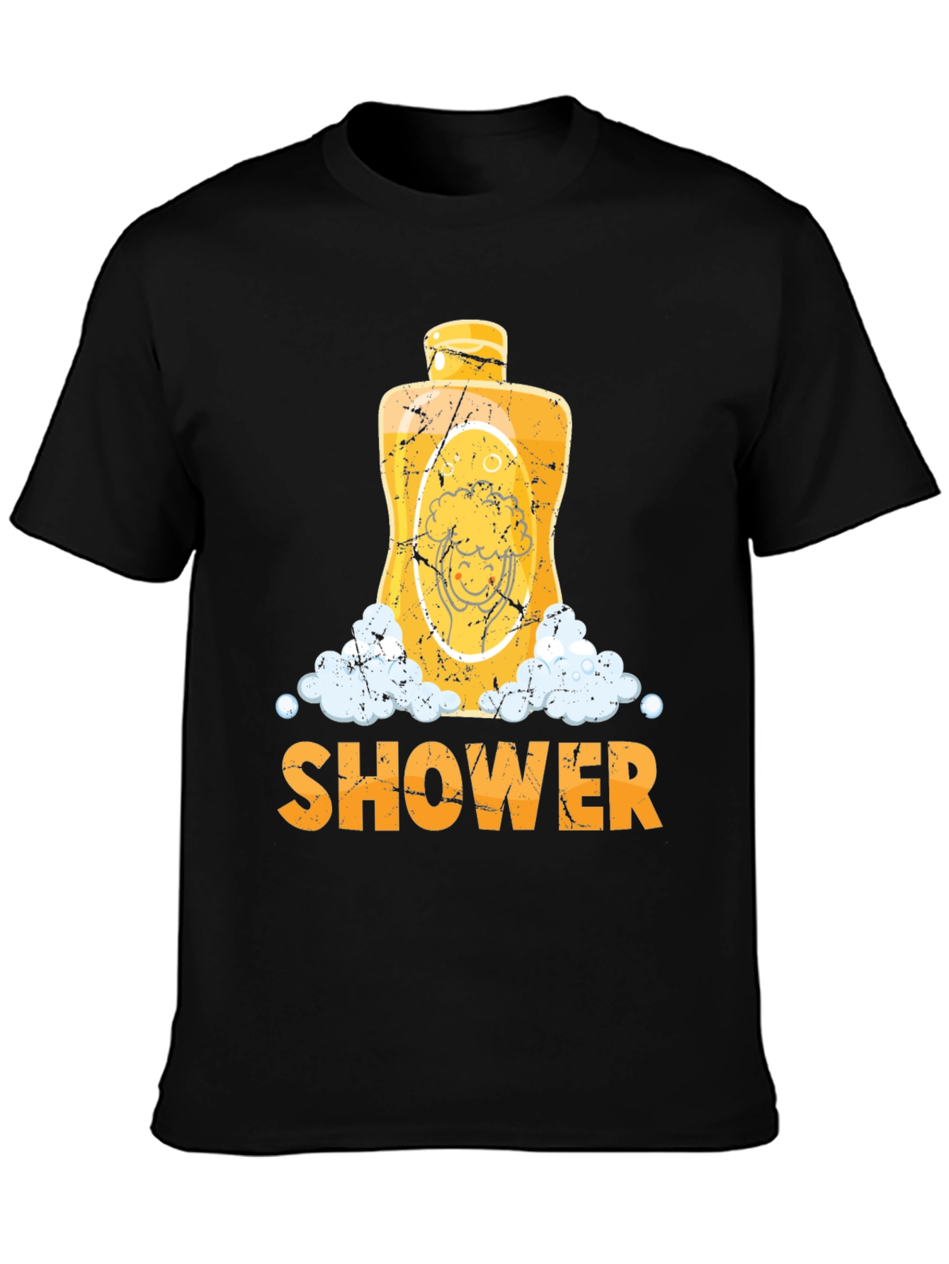 Shower Time T-Shirt - Fun Bath Design
