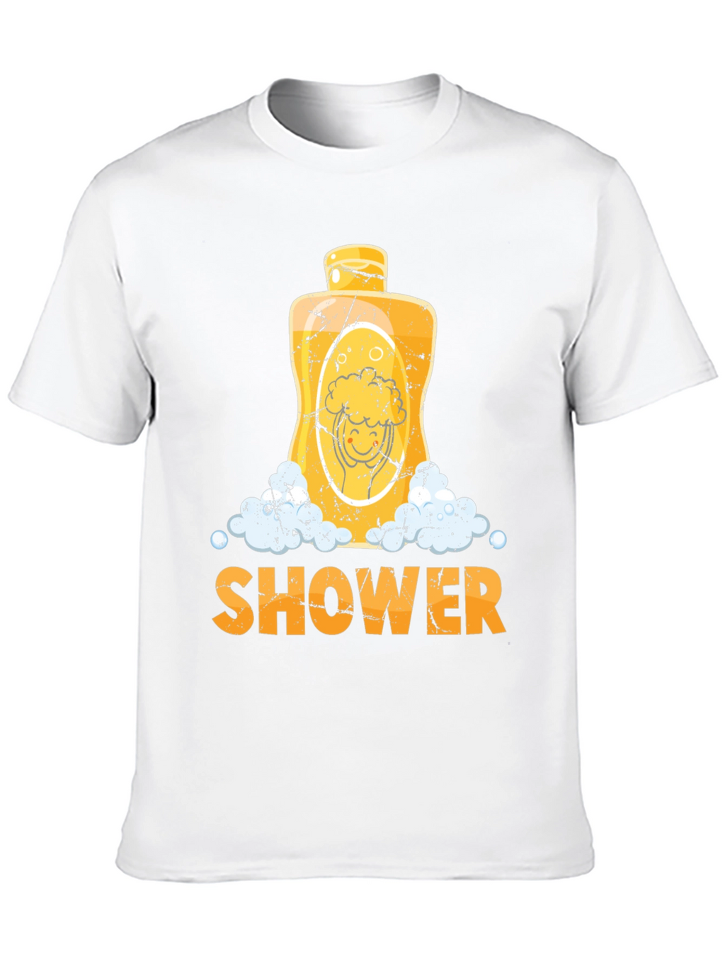 Shower Time T-Shirt - Fun Bath Design