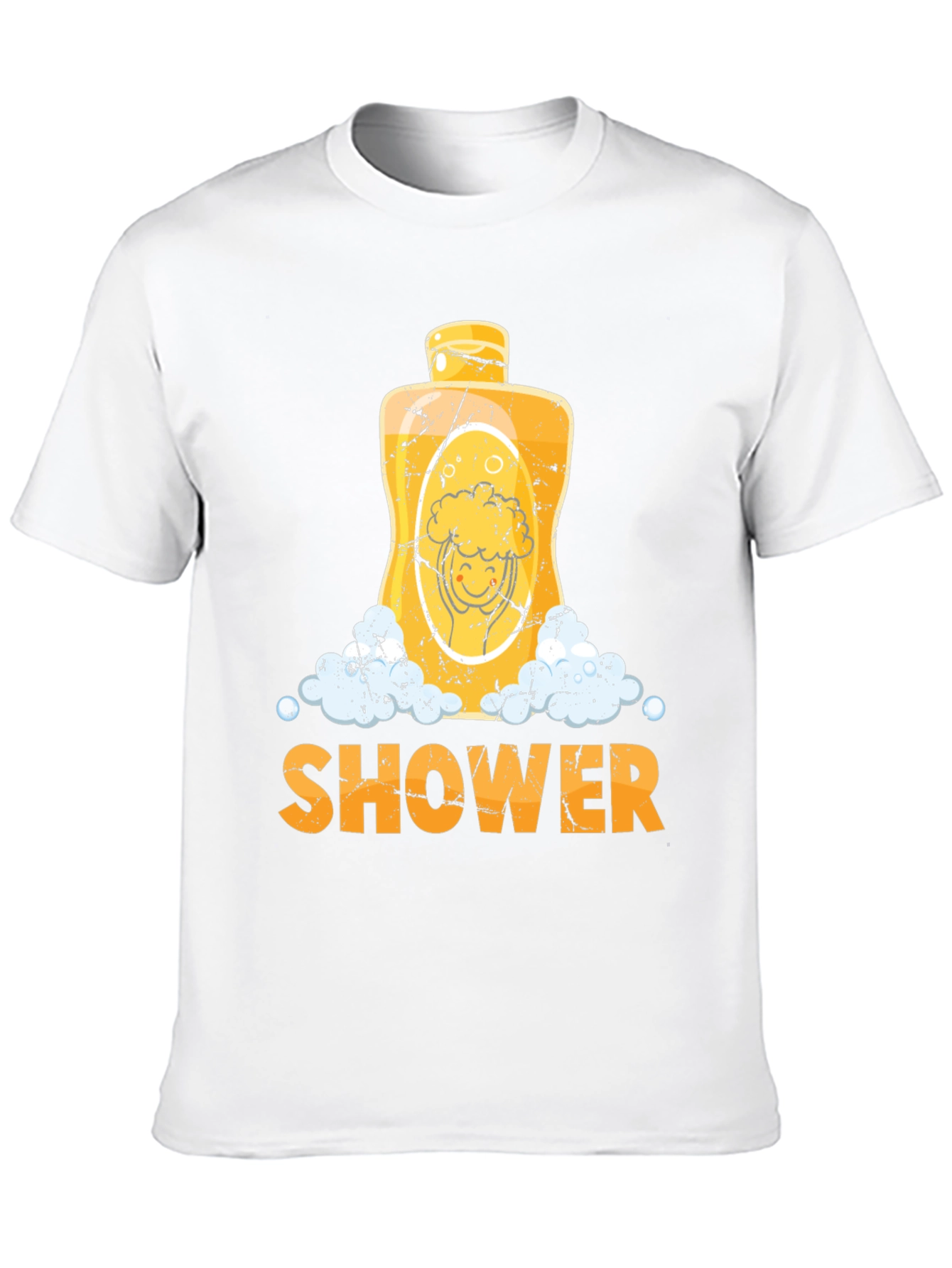 Shower Time T-Shirt - Fun Bath Design