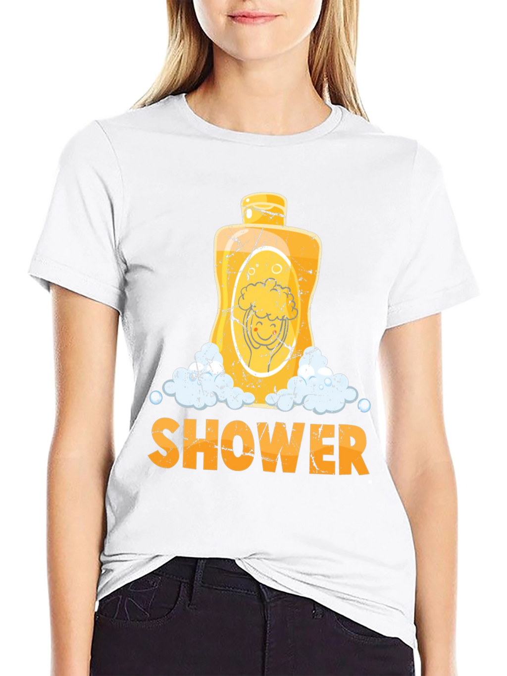 Shower Time T-Shirt - Fun Bath Design
