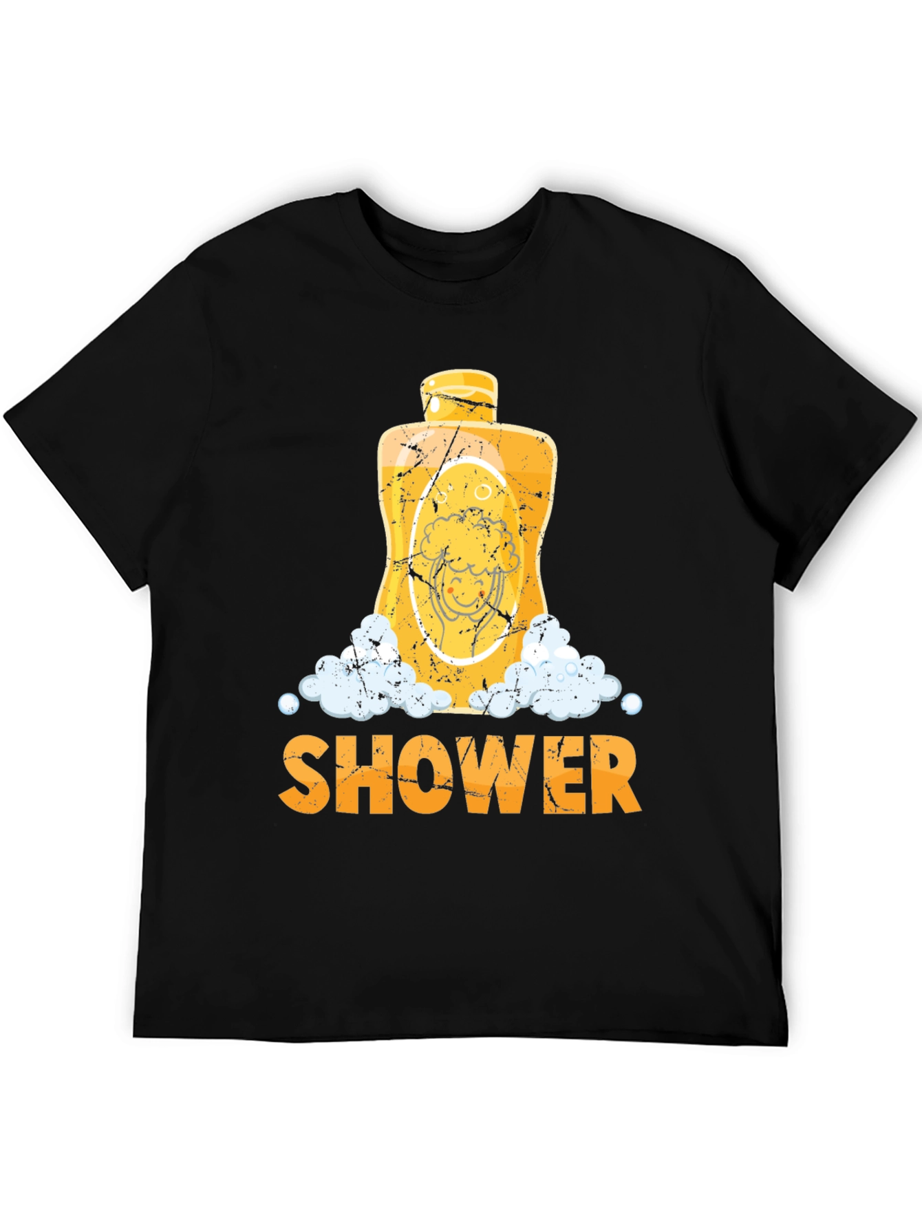Shower Time T-Shirt - Fun Bath Design