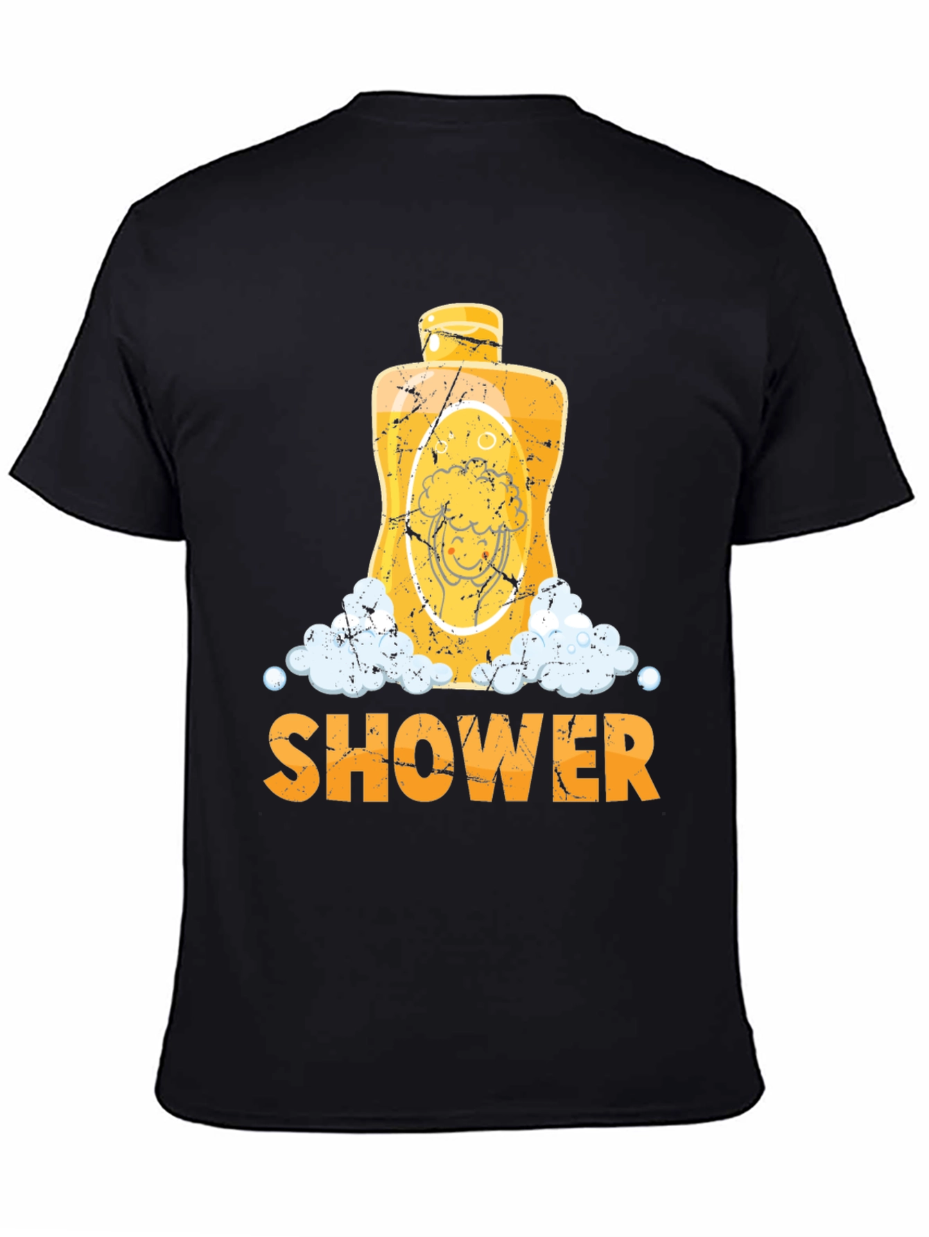 Shower Time T-Shirt - Fun Bath Design