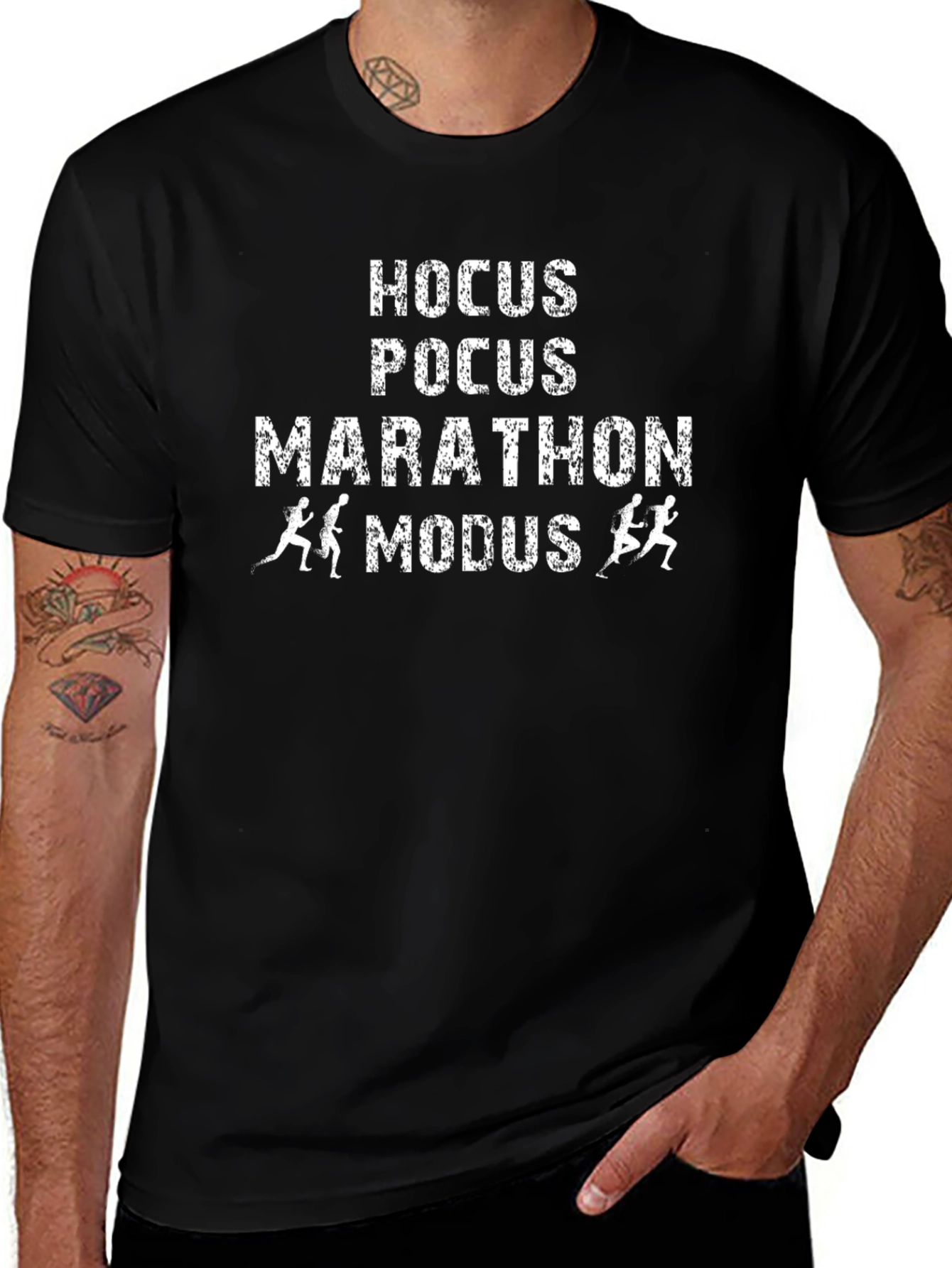 Hocus Pocus Marathon T-Shirt Runner Gift
