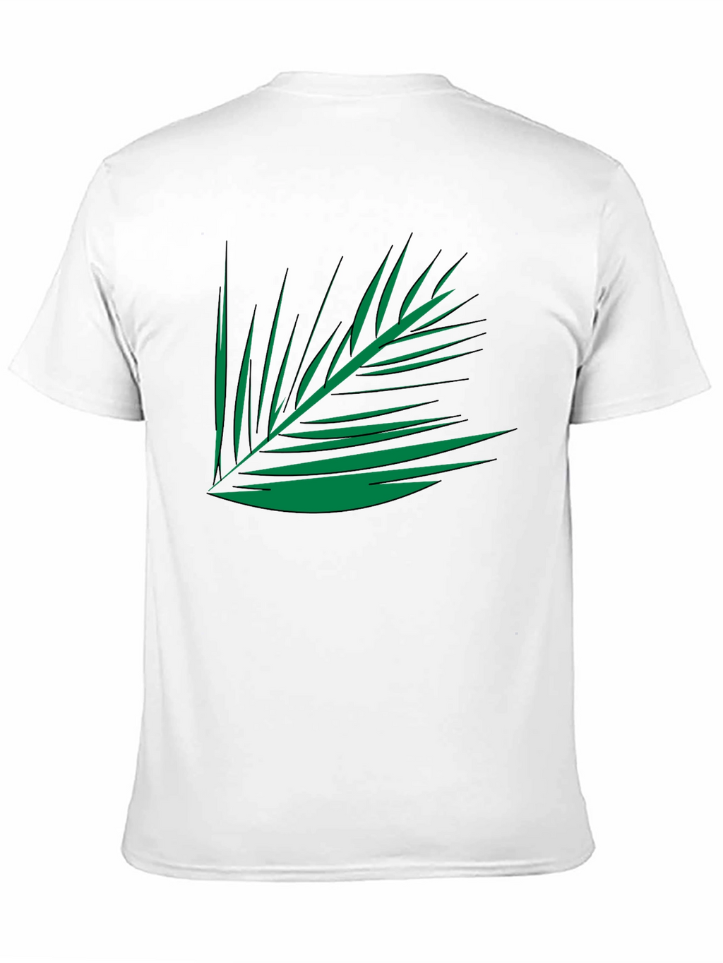 Tropical Palm Leaf Graphic Tee