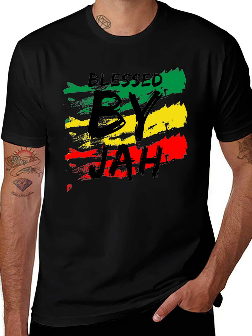 Blessed by Jah Rasta T-Shirt