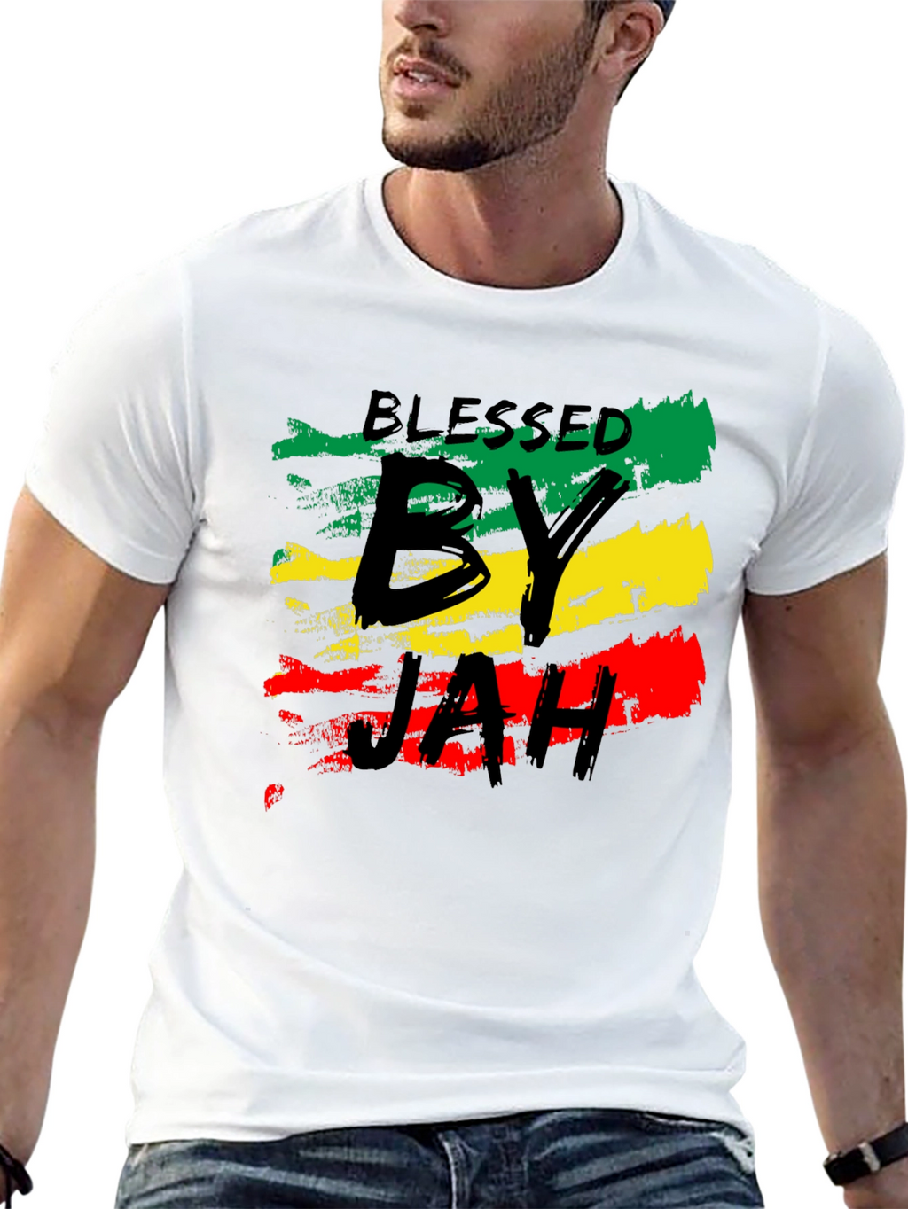 Blessed by Jah Rasta T-Shirt