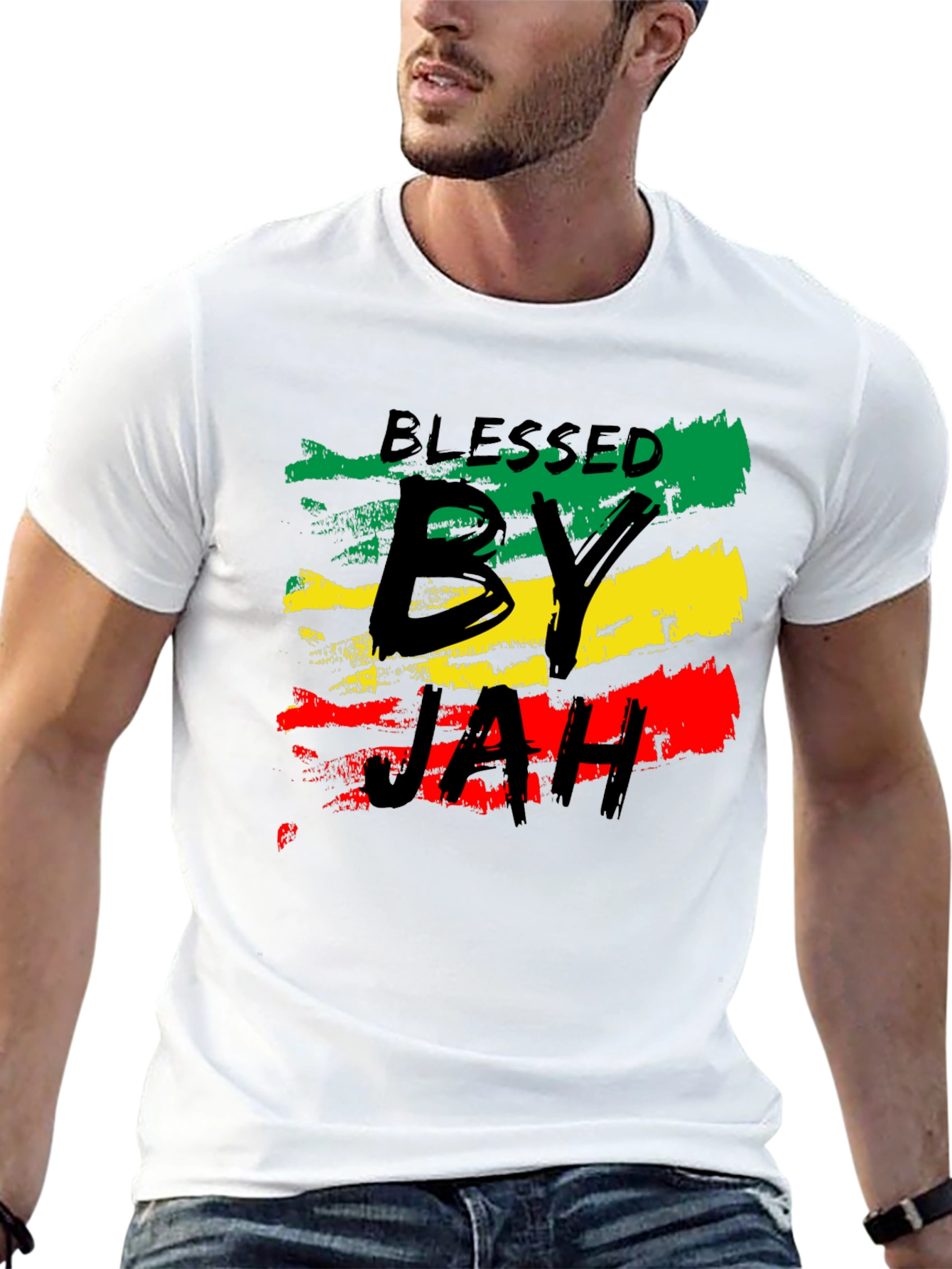 Blessed by Jah Rasta T-Shirt