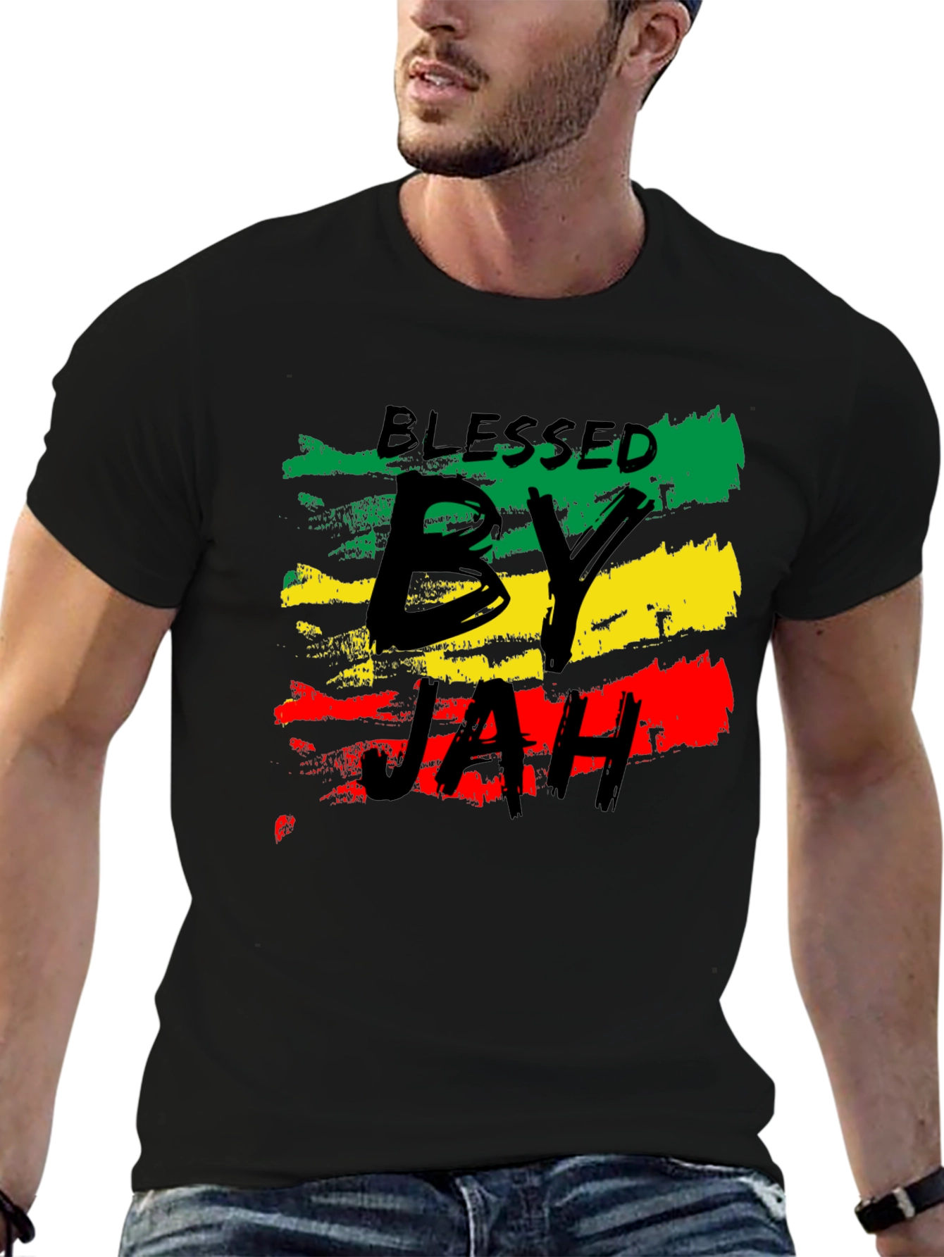 Blessed by Jah Rasta T-Shirt