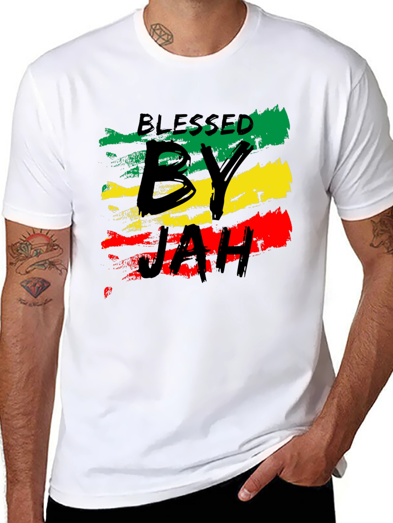 Blessed by Jah Rasta T-Shirt