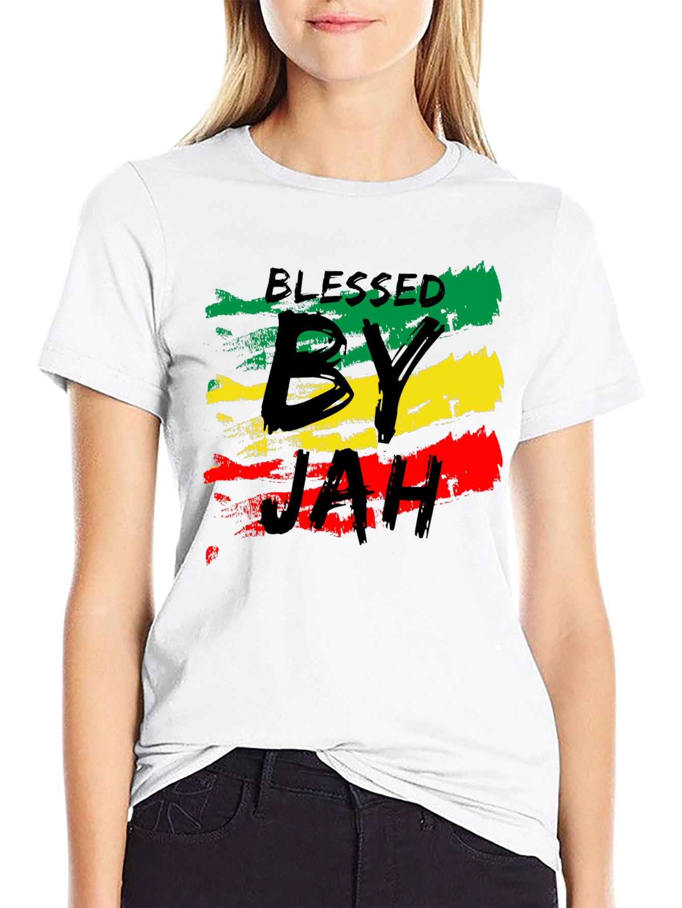 Blessed by Jah Rasta T-Shirt