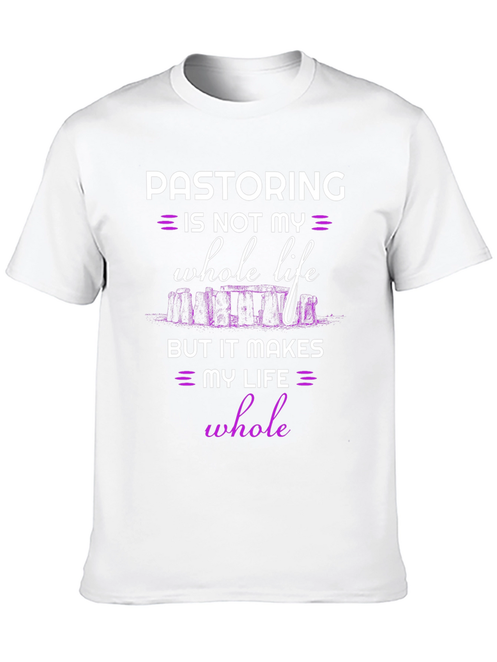 Pastoring Whole Life Black T-Shirt