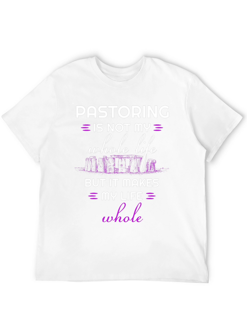 Pastoring Whole Life Black T-Shirt