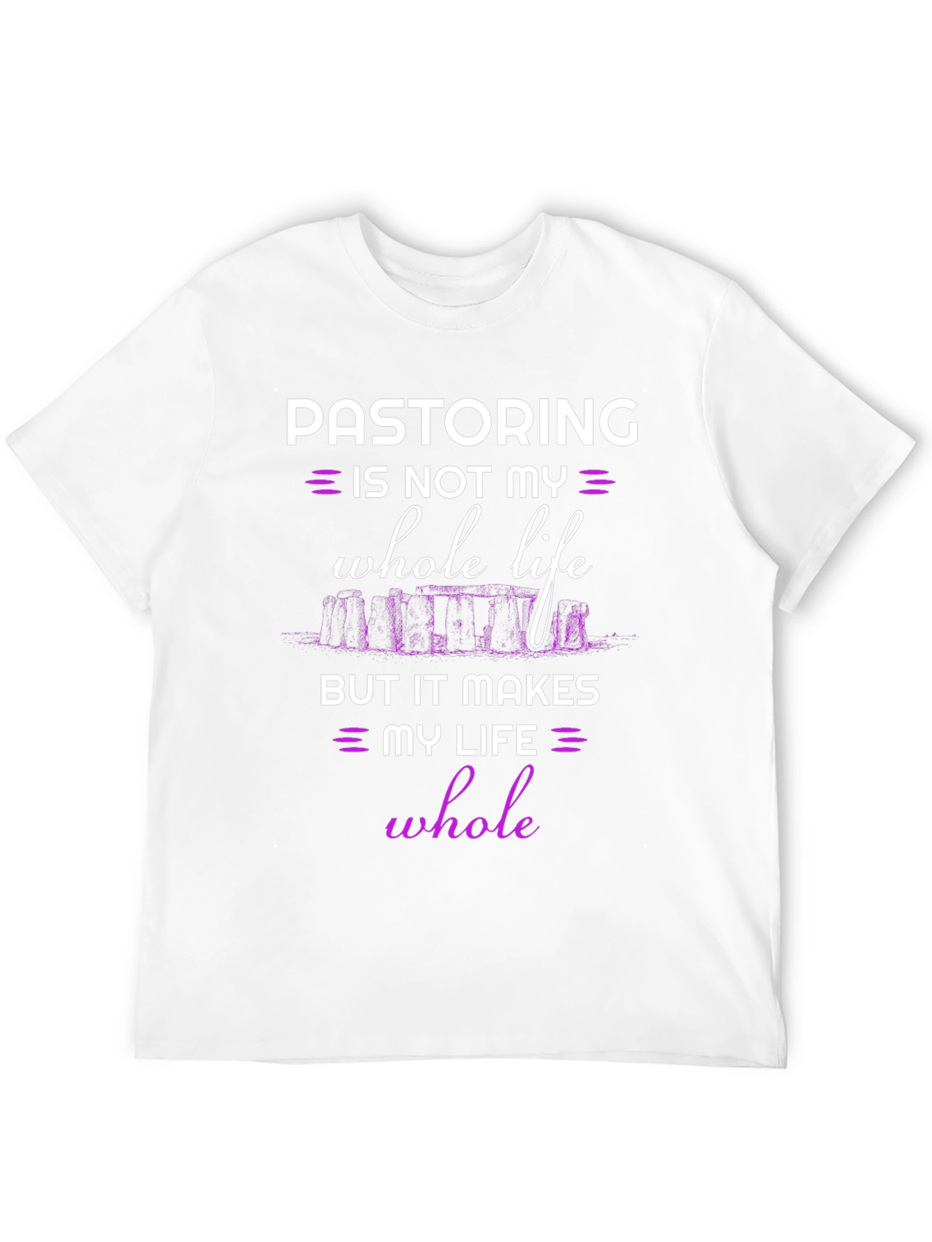 Pastoring Whole Life Black T-Shirt
