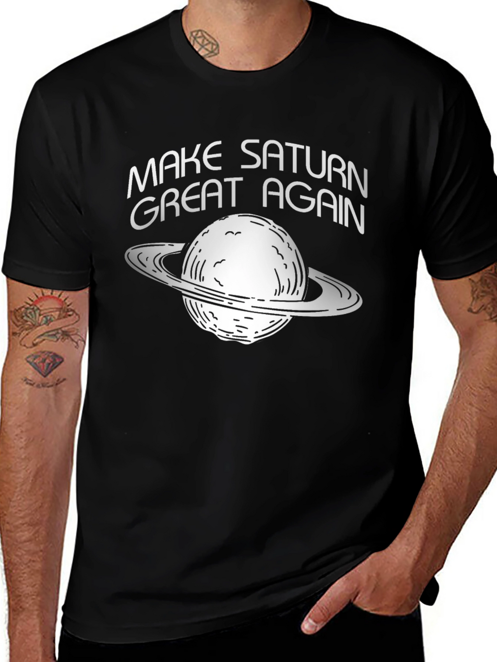 Make Saturn Great Again Graphic Tee