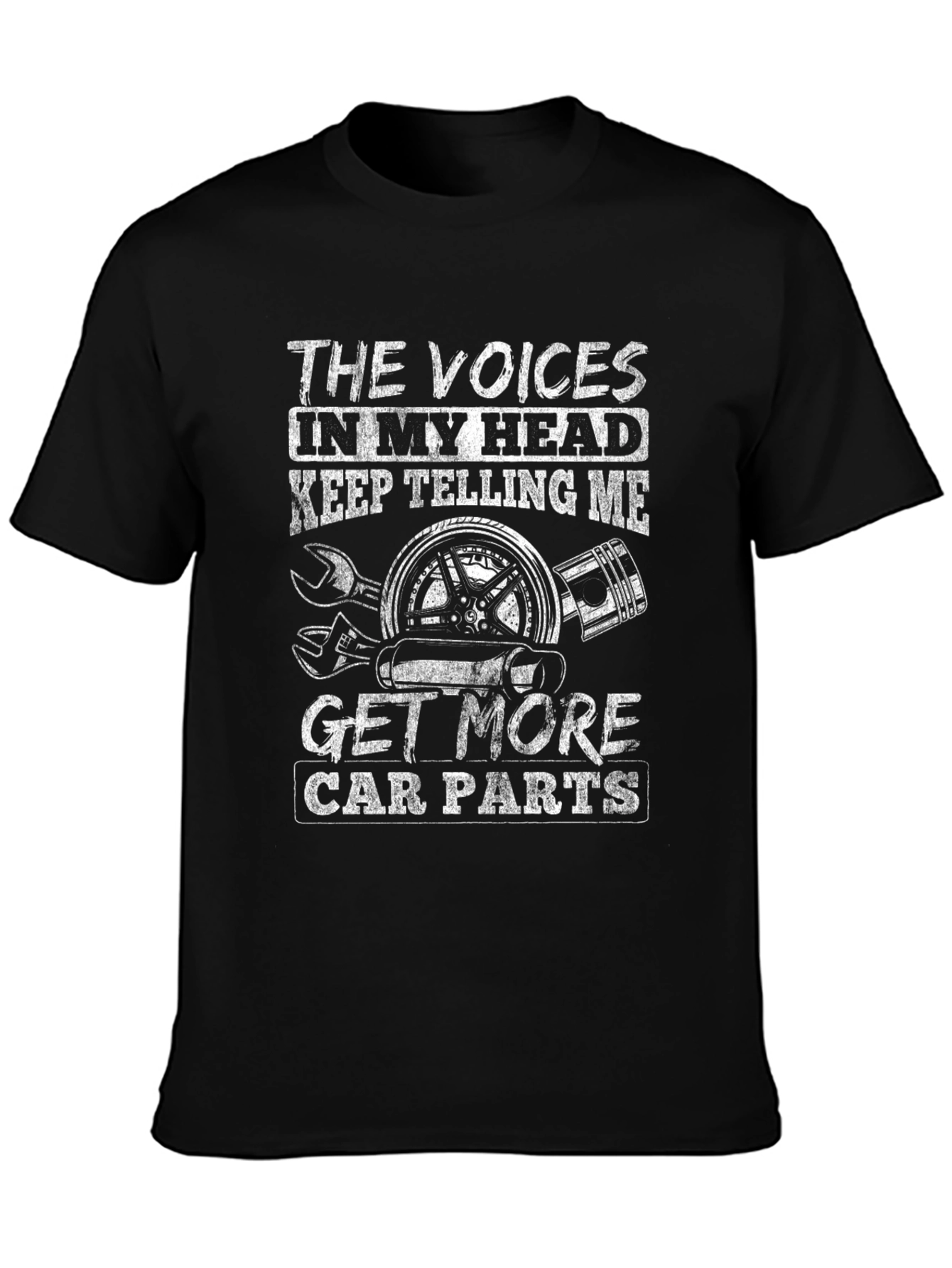 Car Parts T-Shirt - The Voices in My Head
