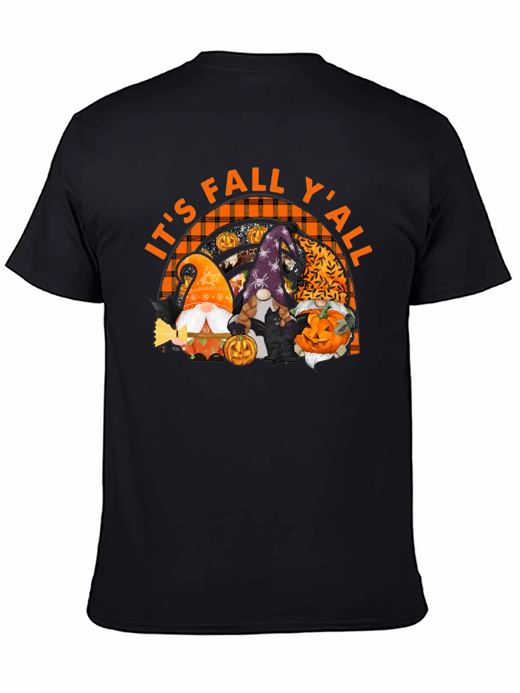 Its Fall Yall Halloween Gnomes T-Shirt