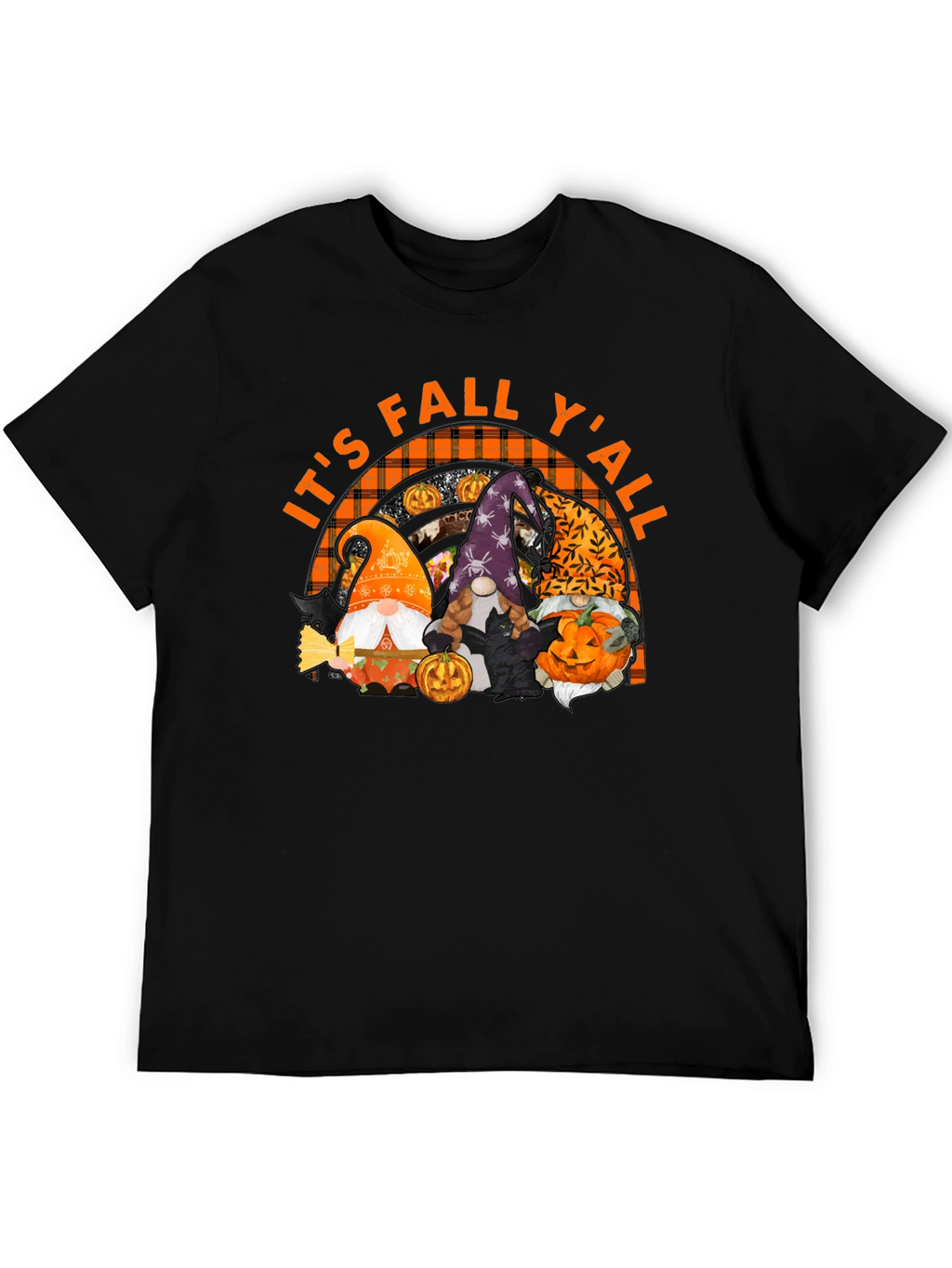 Its Fall Yall Halloween Gnomes T-Shirt