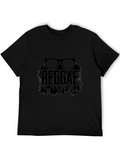 Reggae Sunglasses Graphic Tee - Cool Summer Vibes