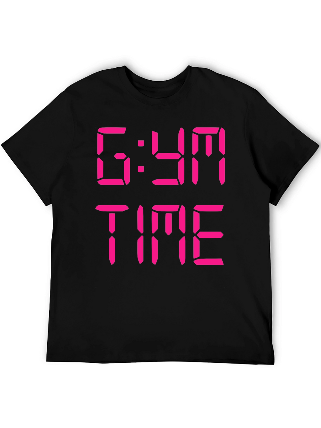 Gym Time T-Shirt - Black Graphic Tee