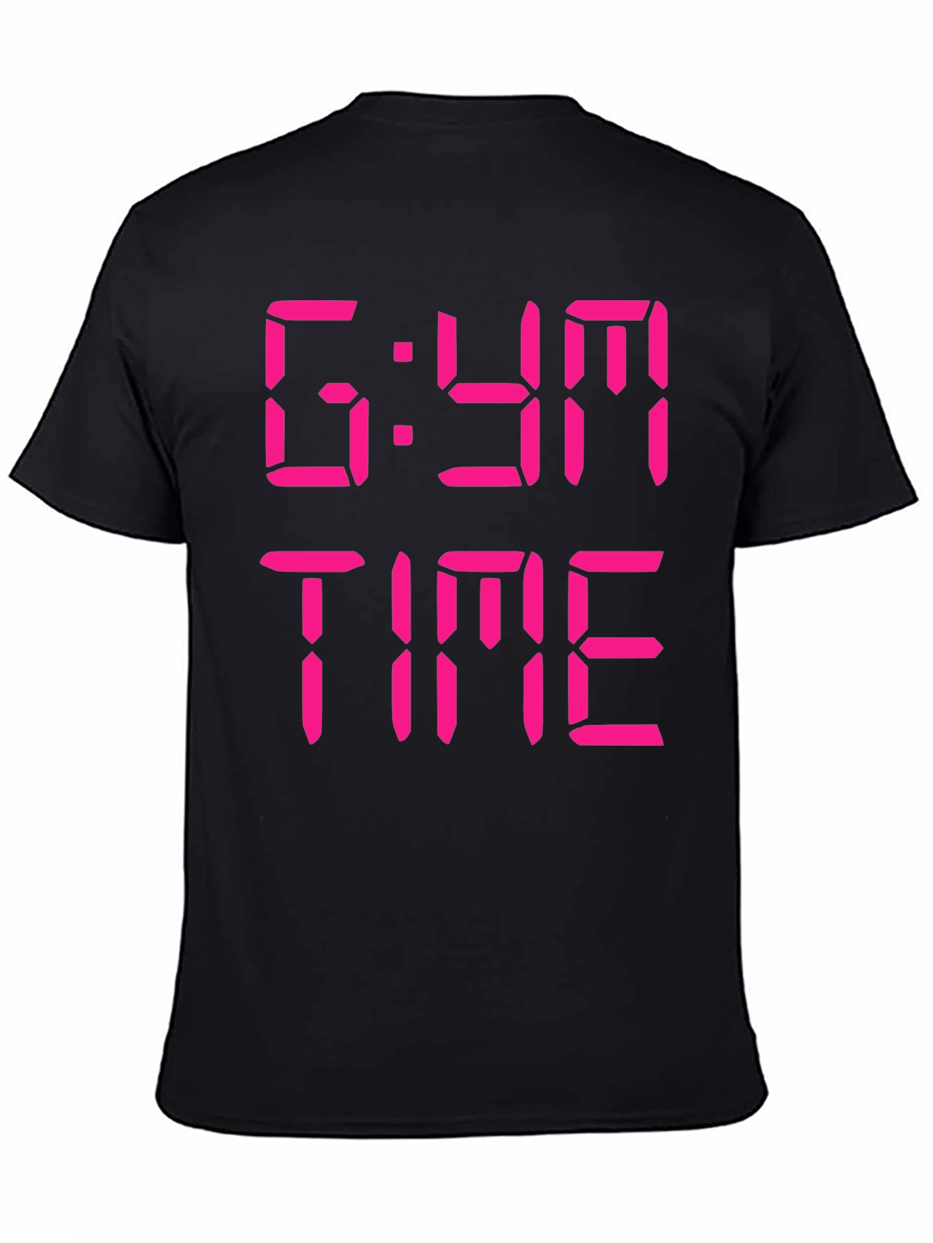 Gym Time T-Shirt - Black Graphic Tee