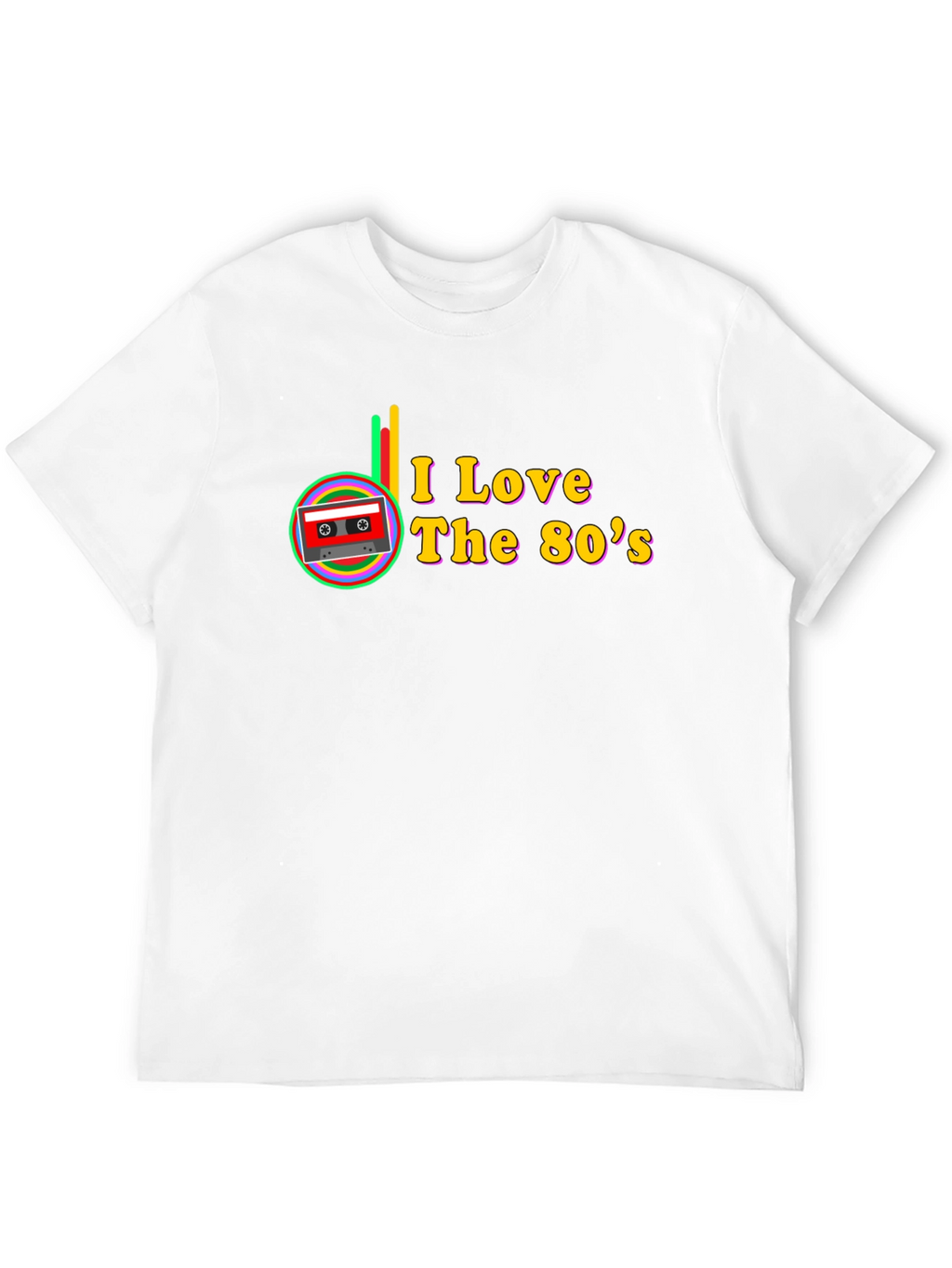 I Love the 80s Cassette Tape T-Shirt