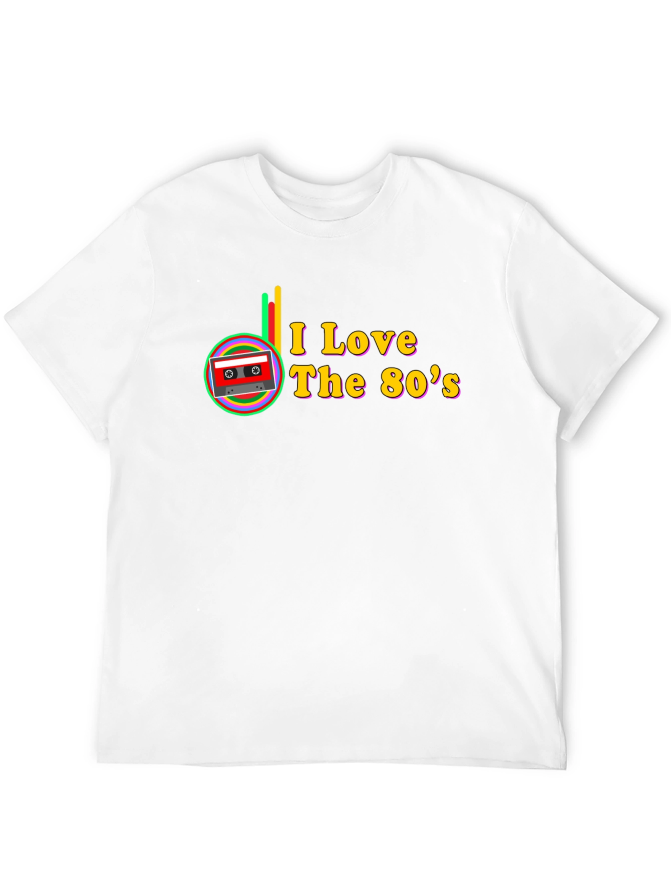 I Love the 80s Cassette Tape T-Shirt