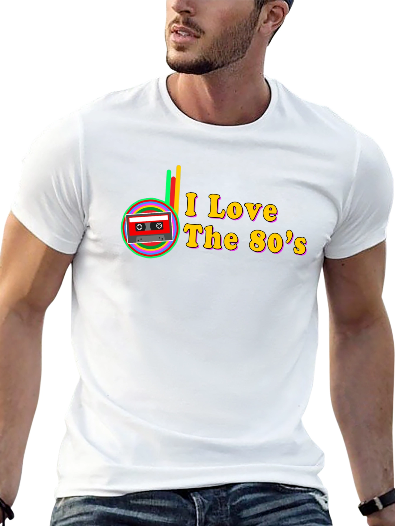 I Love the 80s Cassette Tape T-Shirt