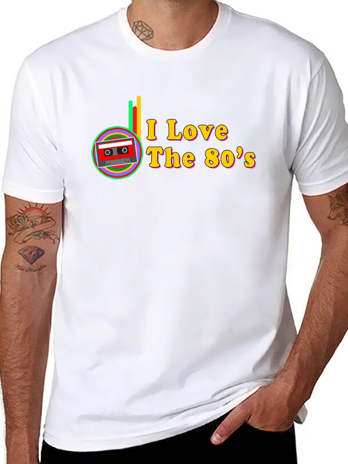 I Love the 80s Cassette Tape T-Shirt