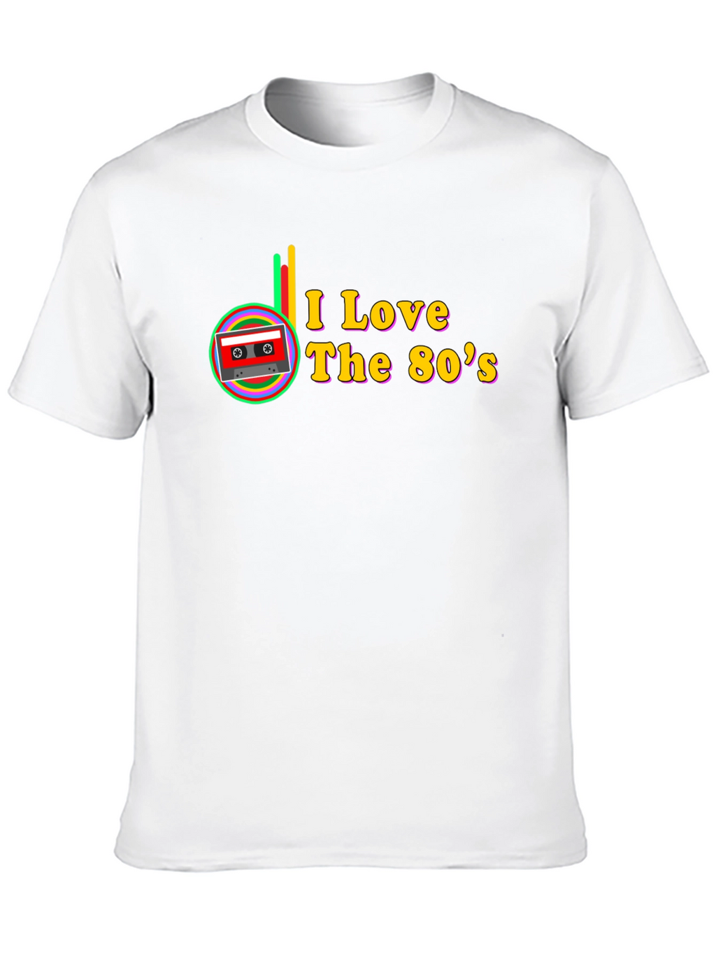 I Love the 80s Cassette Tape T-Shirt