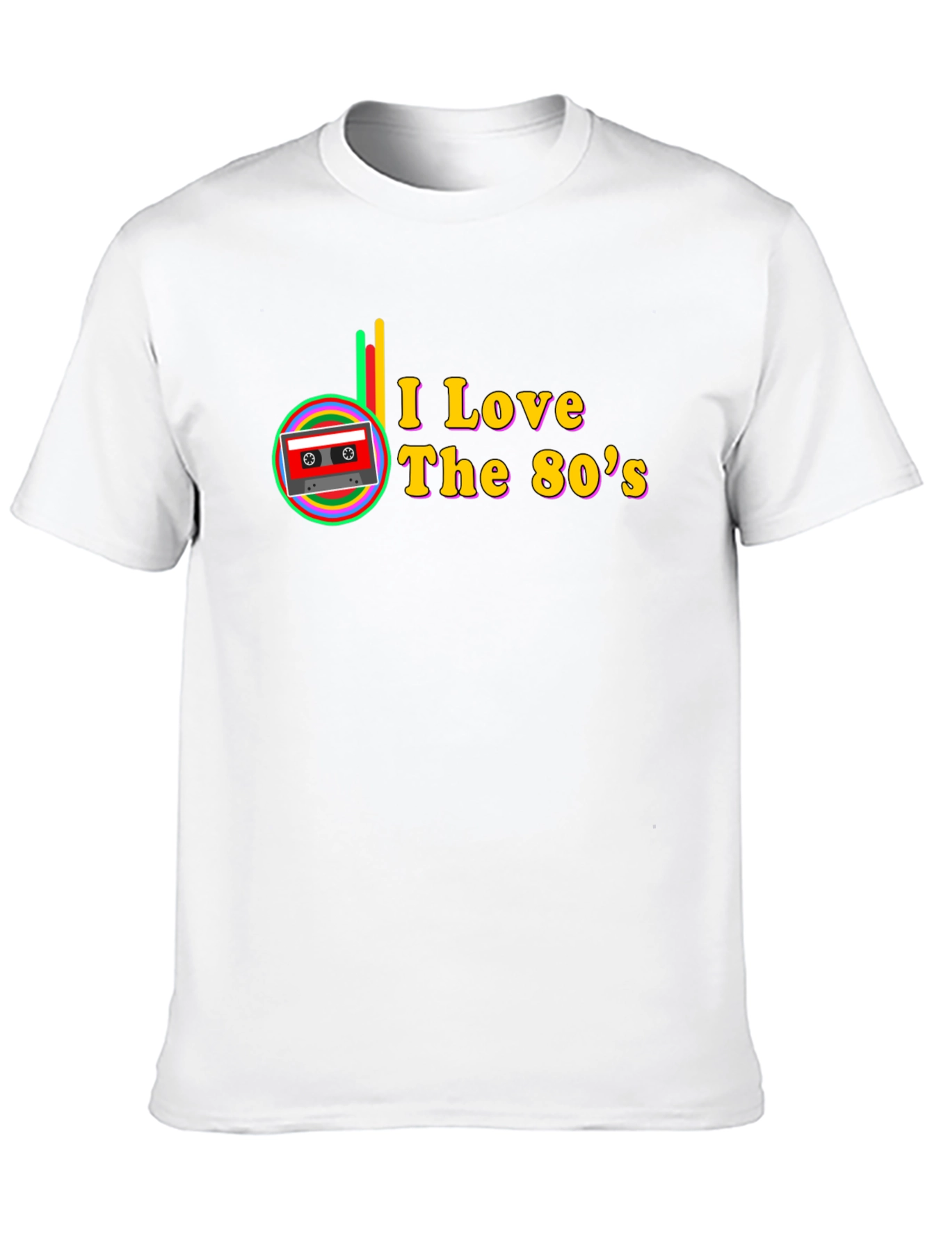 I Love the 80s Cassette Tape T-Shirt