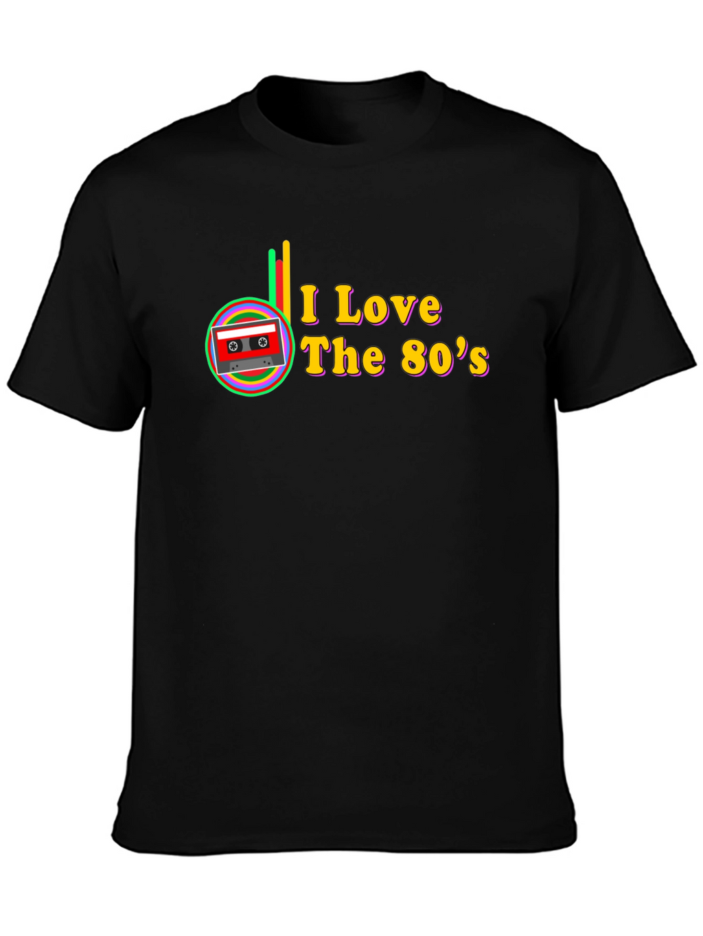 I Love the 80s Cassette Tape T-Shirt