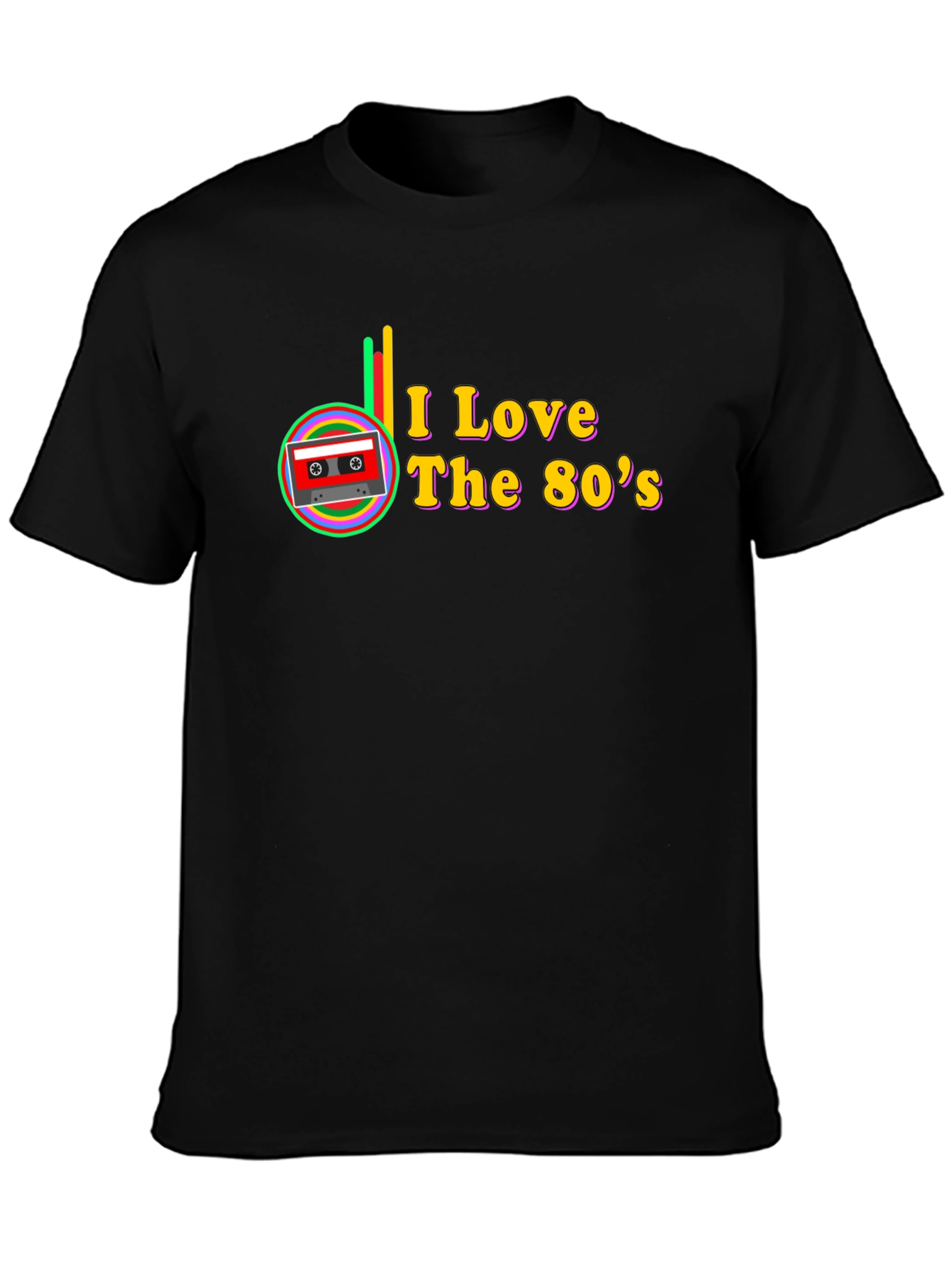 I Love the 80s Cassette Tape T-Shirt