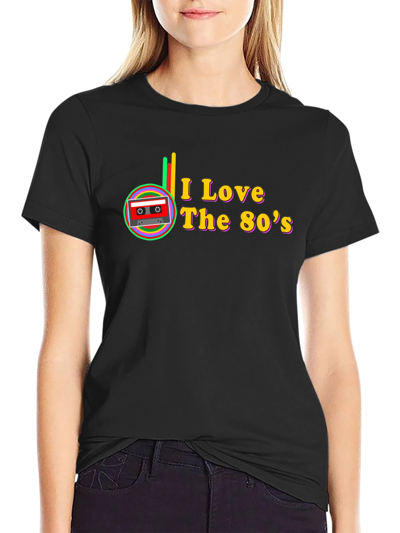 I Love the 80s Cassette Tape T-Shirt