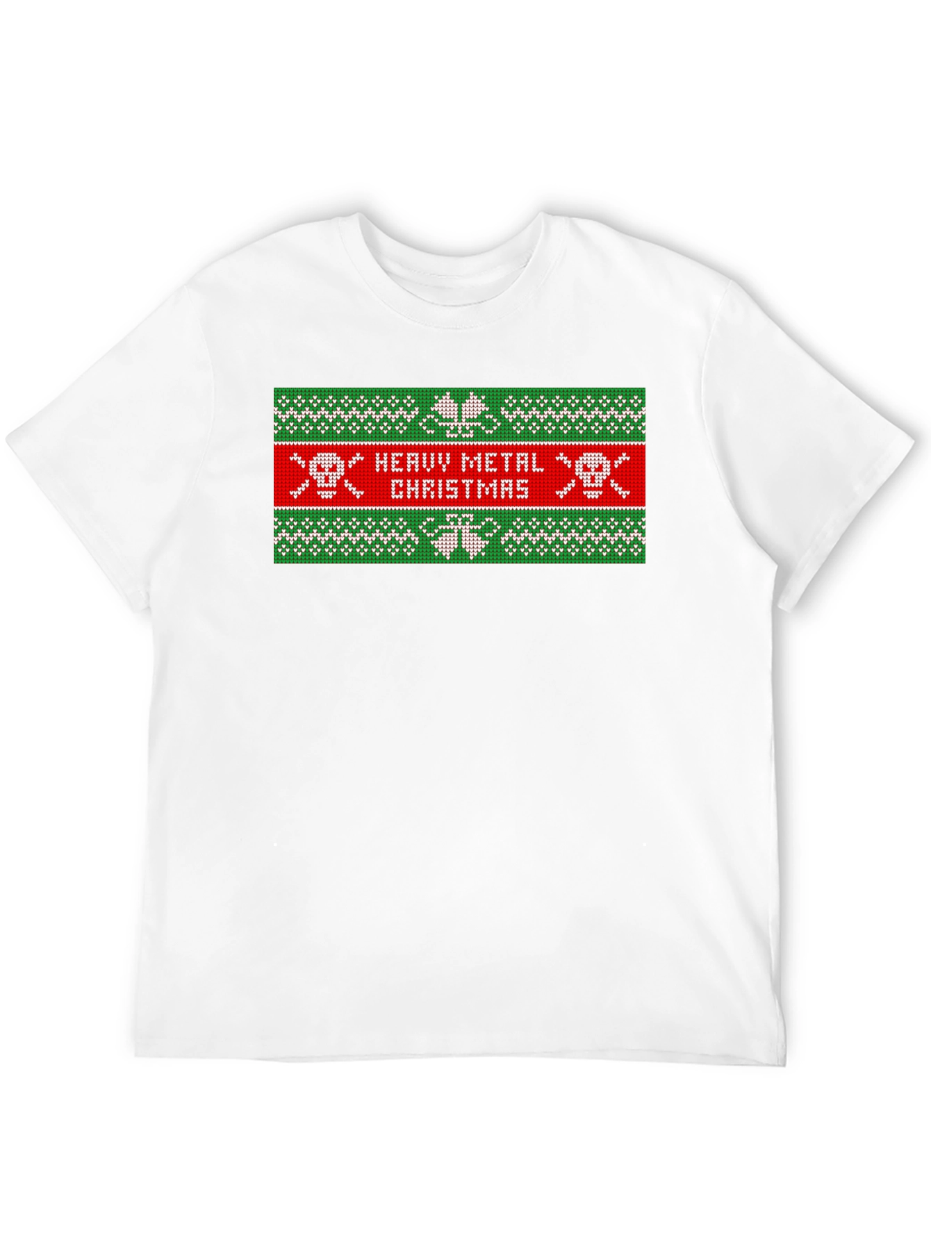 Heavy Metal Christmas Graphic T-Shirt