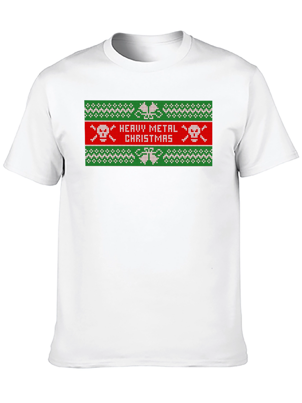 Heavy Metal Christmas Graphic T-Shirt