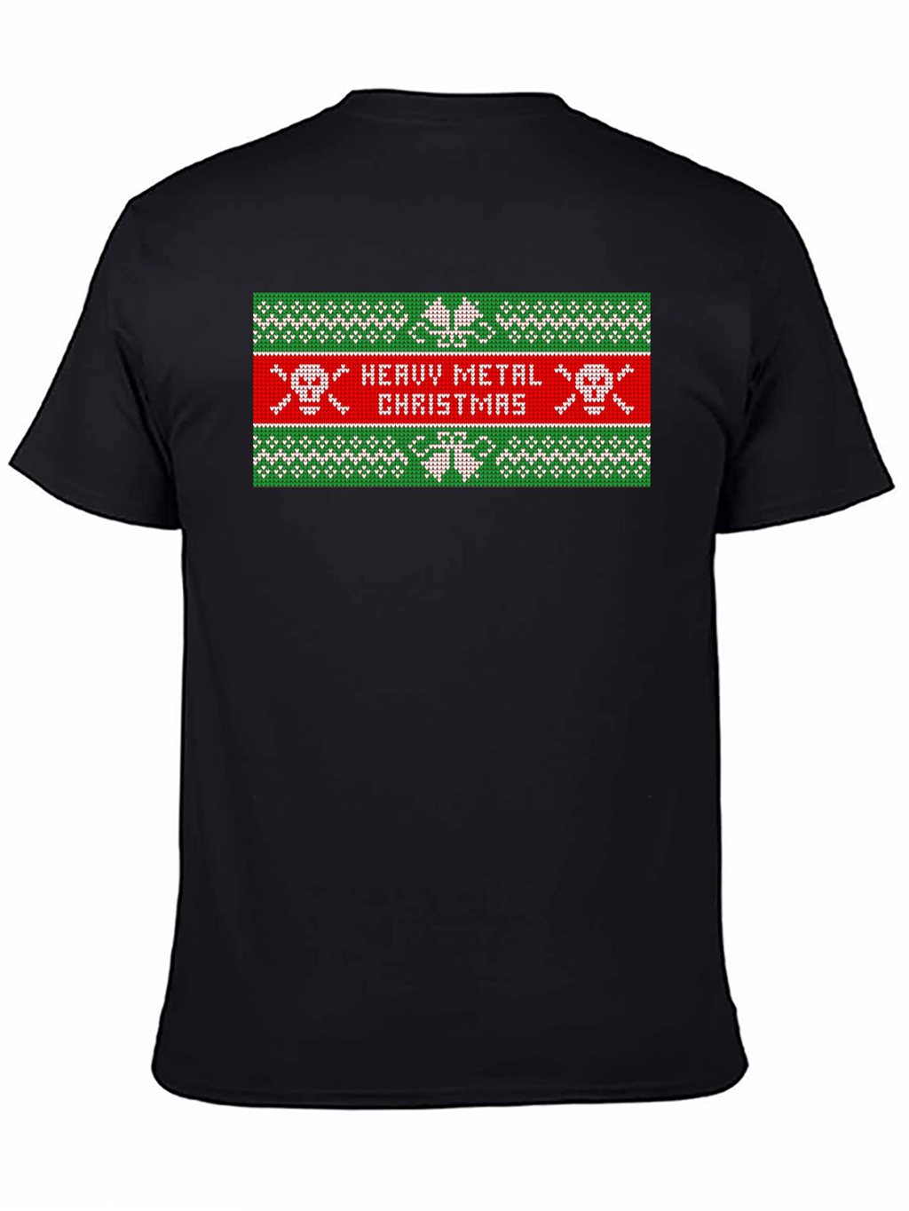Heavy Metal Christmas Graphic T-Shirt