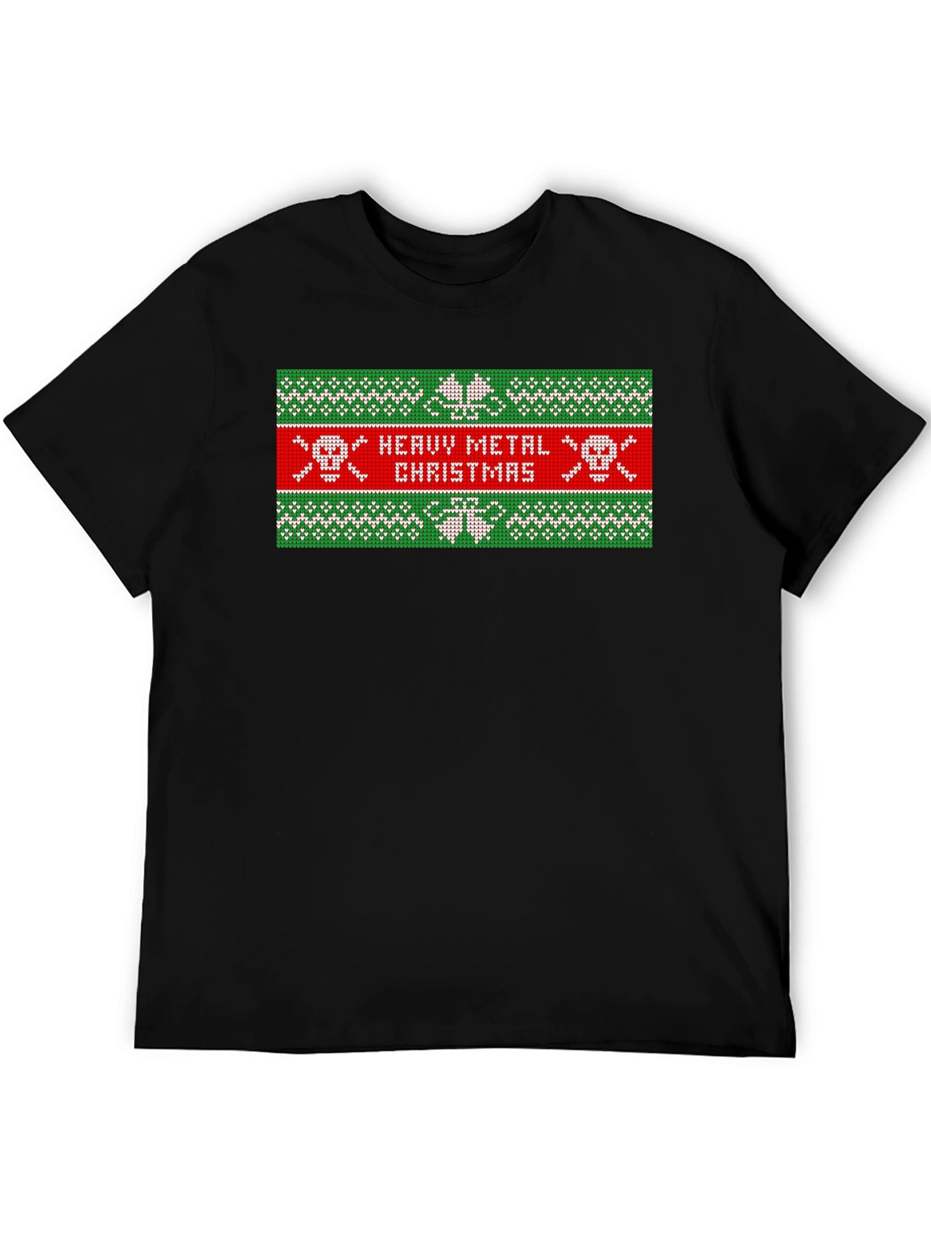 Heavy Metal Christmas Graphic T-Shirt