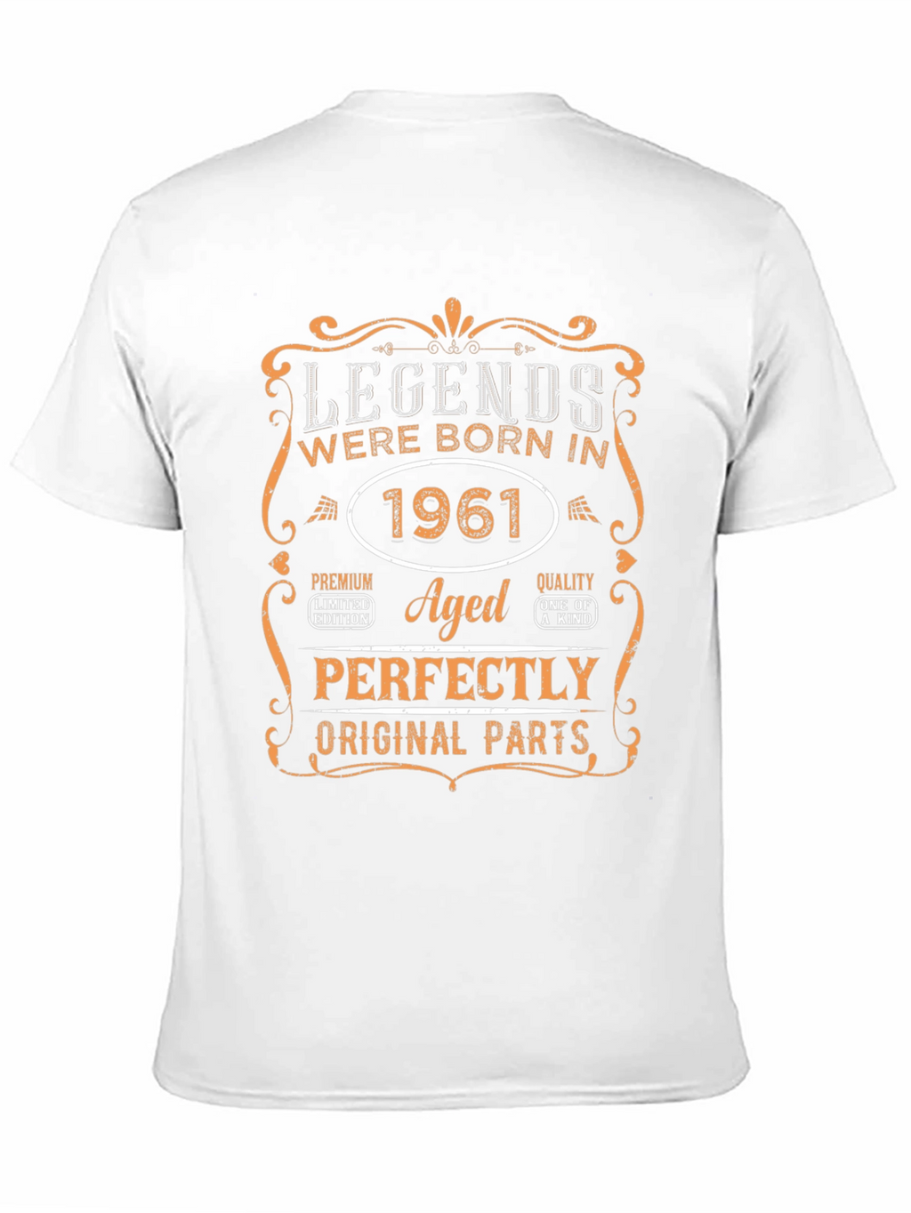 Legends Born in 1961 T-Shirt Aged Perfectly