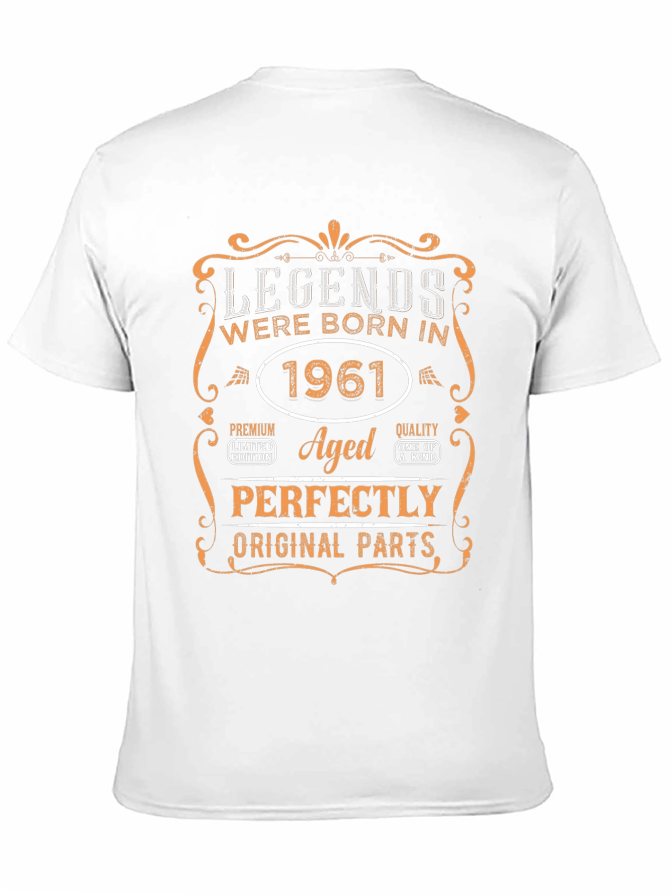 Legends Born in 1961 T-Shirt Aged Perfectly