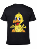 Cute Cartoon Duck Graphic Tee