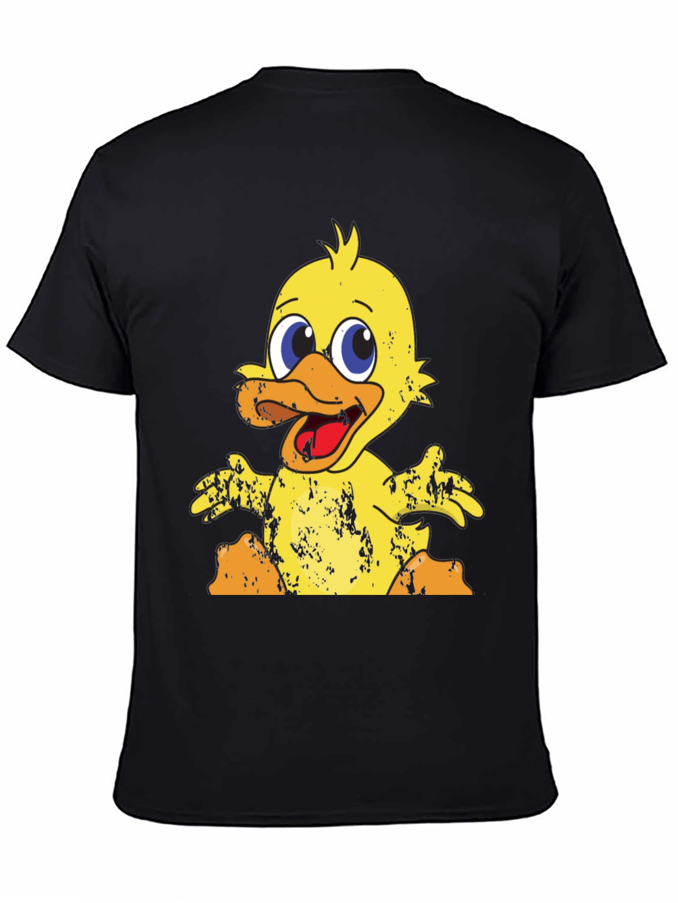 Cute Cartoon Duck Graphic Tee