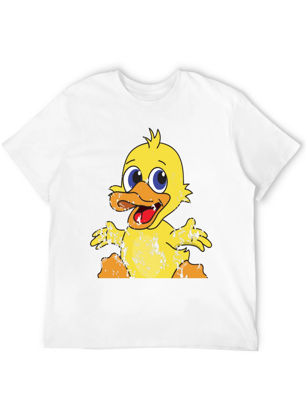 Cute Cartoon Duck Graphic Tee