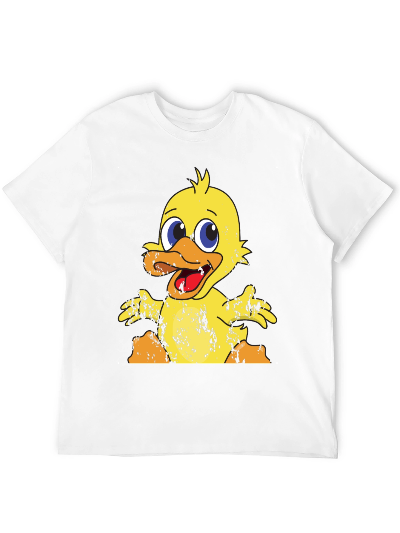 Cute Cartoon Duck Graphic Tee