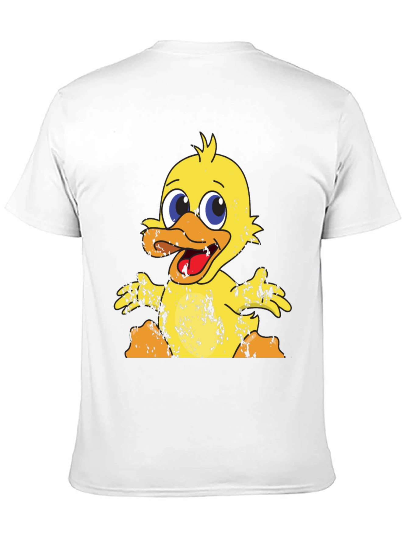 Cute Cartoon Duck Graphic Tee