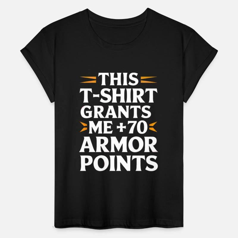 +70 Armor Points Funny Gaming – Funny RPG Gamer